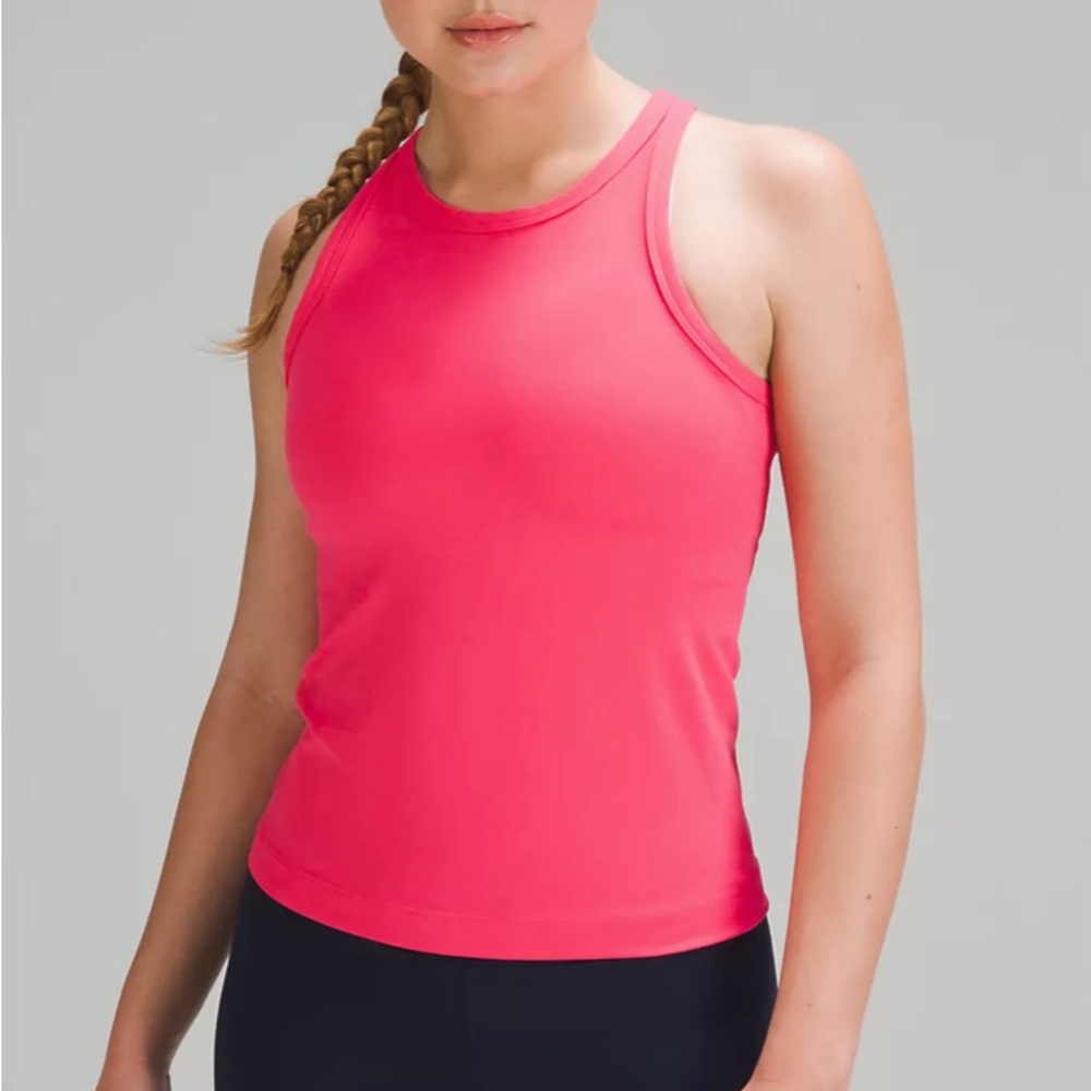 Lululemon Align Waist Length Tank, Size 6, Pink